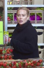 Pregnant HILARY DUFF Out and About in Los Angeles 03/01/2024