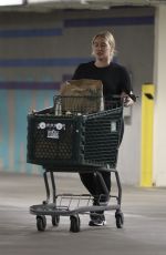 Pregnant HILARY DUFF Out Shopping in Brentwood 03/04/2024
