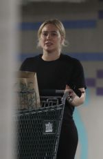 Pregnant HILARY DUFF Out Shopping in Brentwood 03/04/2024