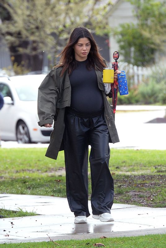 Pregnant JENNA DEWAN Out in Los Angeles 03/03/2024