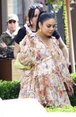 Pregnant VANESSA HUDGENS at a Caliwater Event at The Grove in Los Angeles 03/15/2024
