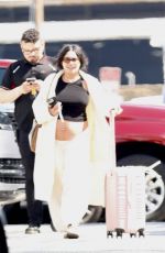 Pregnant VANESSA HUDGENS at LAX Airport in Los Angeles 03/11/2024