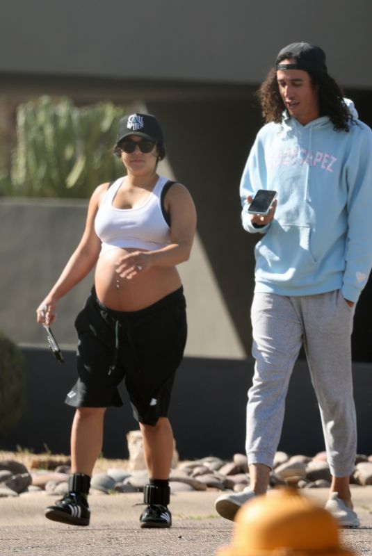 Pregnant VANESSA HUDGENS Out in Scottsdale 03/25/2024