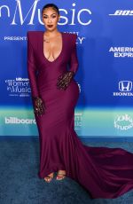 QUEEN NAIJA at Billboard Women in Music 2024 in Inglewood 03/06/2024