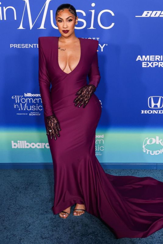 QUEEN NAIJA at Billboard Women in Music 2024 in Inglewood 03/06/2024