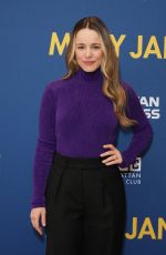RACHEL MCADAMS at Mary Jane Photocall in New York 03/07/2024