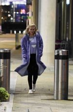 RACHEL RILEY Leaves Countdown Studios in Manchester 03/18/2024