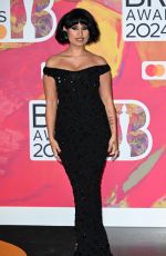 RAYE at Brit Awards 2024 at O2 Arena in London 03/02/2024