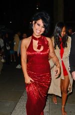 RAYE Leaves BRIT Awards After-Party at Standard Hotel in London 03/02/2024