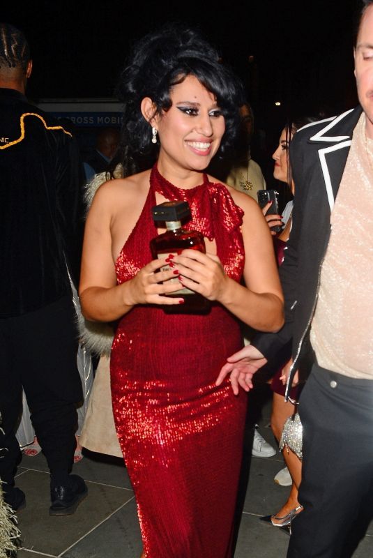 RAYE Leaves BRIT Awards After-Party at Standard Hotel in London 03/02/2024