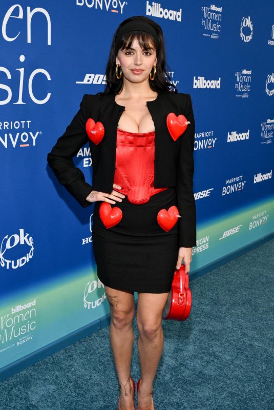 REBECCA BLACK at Billboard Women in Music 2024 in Inglewood 03/06/2024
