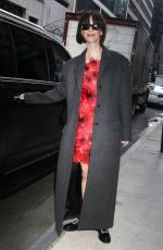 REBECCA HALL Out and About in New York 03/19/2024