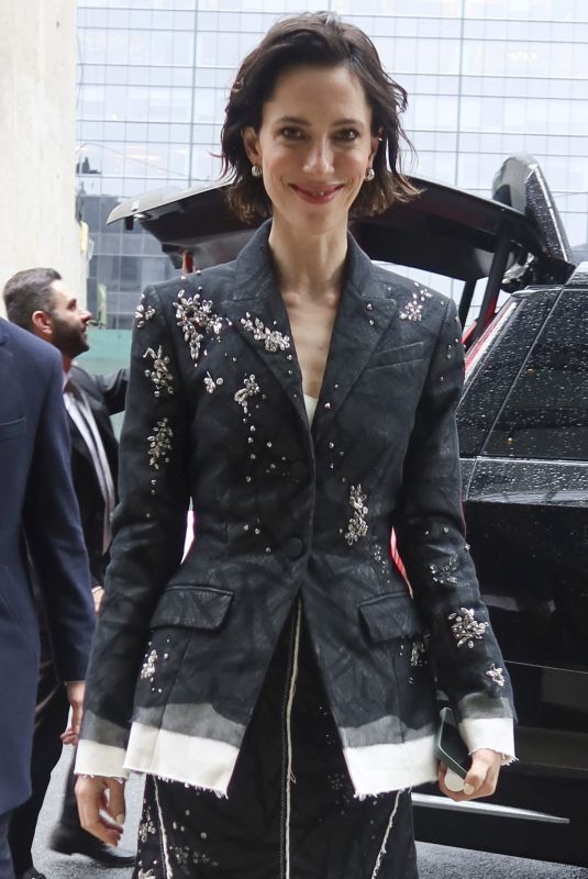 REBECCA HALL Out and About in New York 03/20/2024
