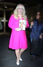 REBEL WILSON Arrives at Kelly Clarkson Show in New York 03/29/2024