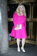 REBEL WILSON Arrives at Kelly Clarkson Show in New York 03/29/2024