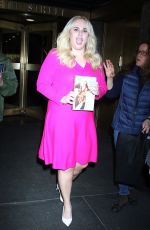 REBEL WILSON Arrives at Kelly Clarkson Show in New York 03/29/2024