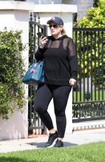 REBEL WILSON Heading to a Crossfit Class in Los Angeles 03/22/2024