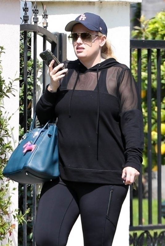 REBEL WILSON Heading to a Crossfit Class in Los Angeles 03/22/2024