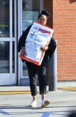 REGINA KING Leaves PetCo in Los Angeles 03/13/2024