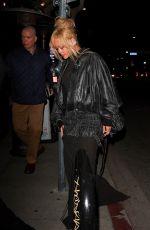 RIHANNA Arrives at a Charity Event at Little Door in West Hollywood 03/26/2024
