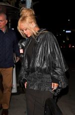 RIHANNA Arrives at a Charity Event at Little Door in West Hollywood 03/26/2024