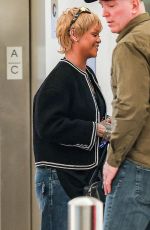 RIHANNA Heading to a Meeting in Santa Monica 03/22/2024