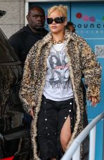 RIHANNA Out and About in Los Angeles 03/29/2024