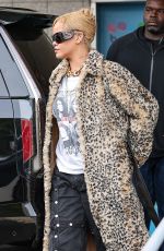 RIHANNA Out and About in Los Angeles 03/29/2024