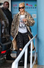 RIHANNA Out and About in Los Angeles 03/29/2024