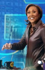ROBIN ROBERTS on the Set of Good Morning America in New York 03/25/2024