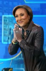 ROBIN ROBERTS on the Set of Good Morning America in New York 03/25/2024