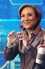 ROBIN ROBERTS on the Set of Good Morning America in New York 03/25/2024