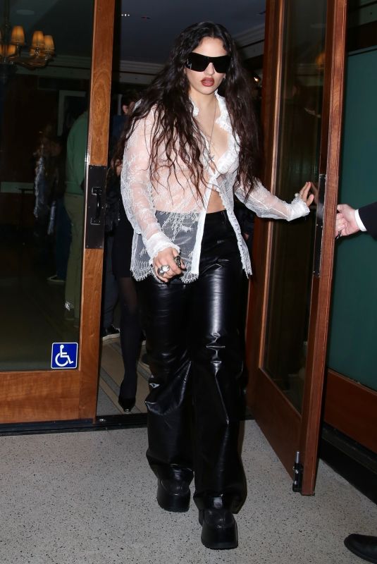 ROSALIA Leaves Cipriani in Beverly Hills 03/30/2024