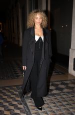 ROSE BERTRAM Arrives at Costes Hotel at Paris Fashion Week 03/01/2024