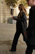 ROSIE HUNTINGTON-WHITELEY Arrives Back at Her Hotel in Paris 03/01/2024