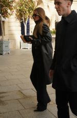ROSIE HUNTINGTON-WHITELEY Arrives Back at Her Hotel in Paris 03/01/2024
