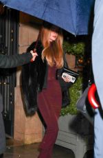 ROSIE HUNTINGTON-WHITELEY Leaves Ritz Hotel at Paris Fashion Week 03/02/2024