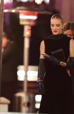 ROSIE HUNTINGTON-WHITELEY Leaves Vanity Fair Oscar Party in Beverly Hills 03/10/2024