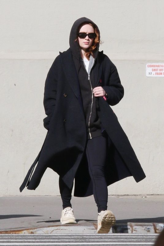 SADIE SINK Out and About in New York 03/08/2024