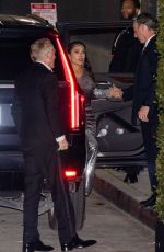 SALMA HAYEK Arrives at Jay-Z and Beyonce