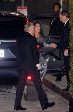 SALMA HAYEK Arrives at Jay-Z and Beyonce