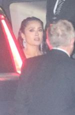 SALMA HAYEK Arrives at Jay-Z and Beyonce