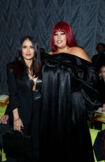SALMA HAYEK at Alexander McQueen Autumn/Winter 2024 Show at Paris Fashion Week 03/02/2024