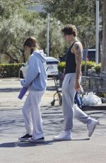 SAMI SHEEN and Aiden David Shopping at Erewhon Market in Los Angeles 03/20/2024