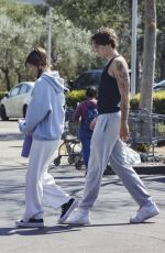SAMI SHEEN and Aiden David Shopping at Erewhon Market in Los Angeles 03/20/2024