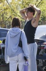 SAMI SHEEN and Aiden David Shopping at Erewhon Market in Los Angeles 03/20/2024