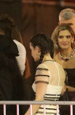 SARA SAMPAIO Leaves Vanity Fair Oscar Party in Beverly Hills 03/10/2024