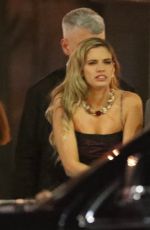 SARA SAMPAIO Leaves Vanity Fair Oscar Party in Beverly Hills 03/10/2024