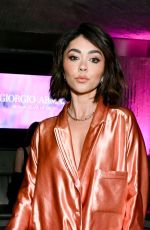 SARAH HYLAND at Giorgio Armani Prisma Glass Launch Party in Beverly Hills 03/22/2024