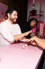 SARAH JEFFERY at Clarins Multi Active Launch Party in Los Angeles 03/15/2024